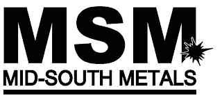 MSM MID-SOUTH METALS logo