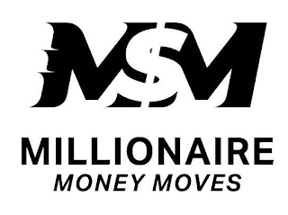 MSM MILLIONAIRE MONEY MOVES logo