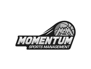 MSM MOMENTUM SPORTS MANAGEMENT logo