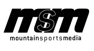 MSM MOUNTAINSPORTSMEDIA logo