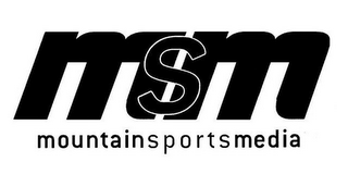 MSM MOUNTAINSPORTSMEDIA logo