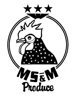 MS&M PRODUCE logo