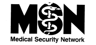MSN MEDICAL SECURITY NETWORK logo