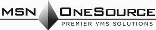 MSN ONESOURCE PREMIER VMS SOLUTIONS logo