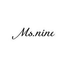 MS.NINE logo