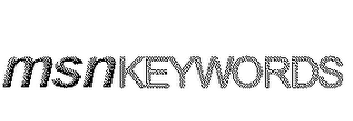 MSNKEYWORDS logo