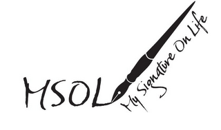 MSOL MY SIGNATURE ON LIFE logo