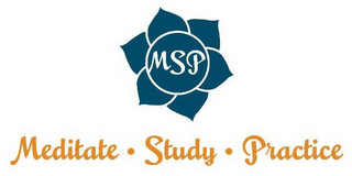MSP MEDITATE · STUDY · PRACTICE logo