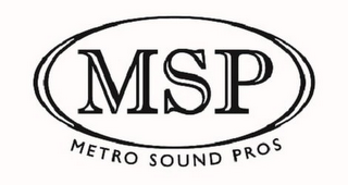 MSP METRO SOUND PROS logo