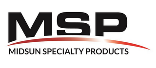 MSP MIDSUN SPECIALTY PRODUCTS logo