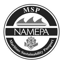 MSP NAMEPA MARITIME SUSTAINABILITY PASSPORT logo