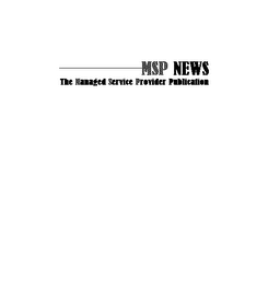 MSP NEWS THE MANAGED SERVICE PROVIDER PUBLICATION logo