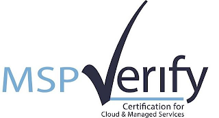 MSP VERIFY CERTIFICATION FOR CLOUD & MANAGED SERVICES logo