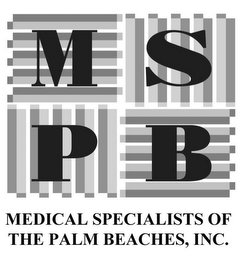 MSPB MEDICAL SPECIALISTS OF THE PALM BEACHES, INC. logo