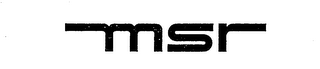 MSR logo