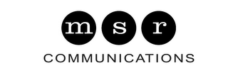 MSR COMMUNICATIONS logo