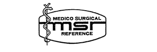 MSR MEDICO SURGICAL REFERENCE logo