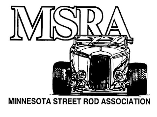 MSRA MINNESOTA STREET ROD ASSOCIATION logo