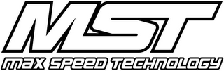 MST MAX SPEED TECHNOLOGY logo