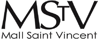 MSTV MALL SAINT VINCENT logo