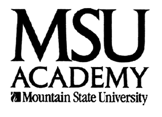 MSU ACADEMY logo