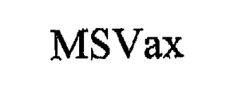 MSVAX logo