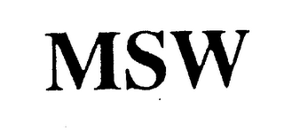 MSW logo