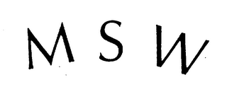 MSW logo