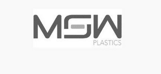 MSW PLASTICS logo