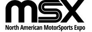 MSX NORTH AMERICAN MOTORSPORTS EXPO logo