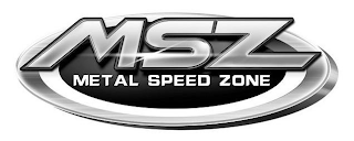 MSZ METAL SPEED ZONE logo