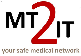 MT 2 IT YOUR SAFE MEDICAL NETWORK logo