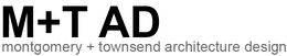 M+T AD MONTGOMERY + TOWNSEND ARCHITECTURE DESIGN logo