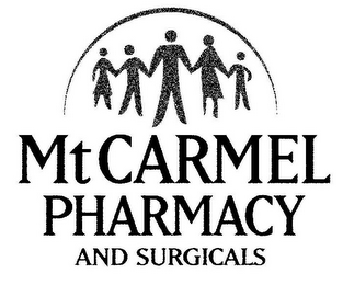MT CARMEL PHARMACY AND SURGICALS logo