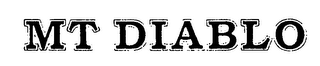 MT DIABLO logo