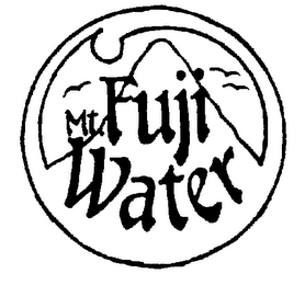 MT. FUJI WATER logo