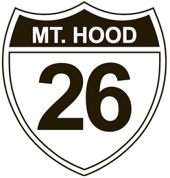 MT. HOOD 26 logo