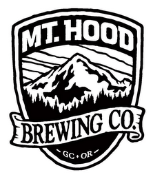MT. HOOD BREWING CO. GC OR logo