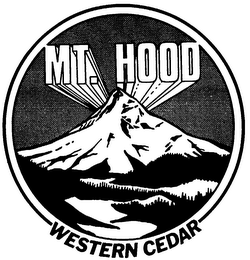 MT. HOOD WESTERN CEDAR logo