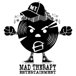 MT MAD THERAPY ENTERTAINMENT logo