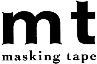MT MASKING TAPE logo
