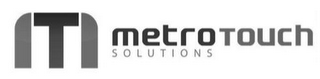MT METROTOUCH SOLUTIONS logo