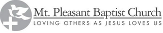 MT. PLEASANT BAPTIST CHURCH LOVING OTHERS AS JESUS LOVES US logo