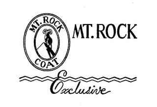 MT. ROCK COAT EXCLUSIVE MT. ROCK logo