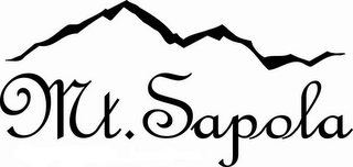MT. SAPOLA logo