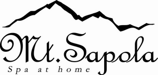 MT. SAPOLA SPA AT HOME logo