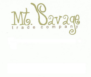 MT. SAVAGE TRADE COMPANY logo