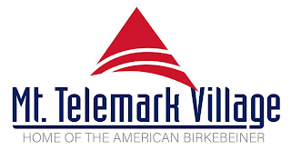MT. TELEMARK VILLAGE HOME OF THE AMERICAN BIRKEBEINER logo