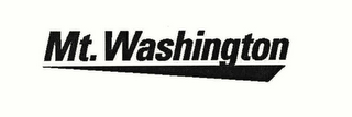 MT. WASHINGTON logo