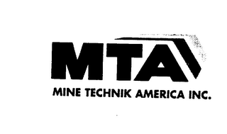 MTA MINE TECHNIK AMERICA INC. logo